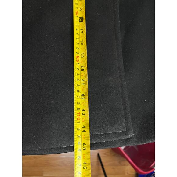 Wm. H. Bellis Co. Size Small Wool Naval Issue Long Sleeve Full Length Pea Coat - Picture 4 of 9